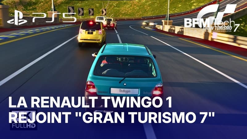 La Renault Twingo s’invite dans “Gran Turismo 7”