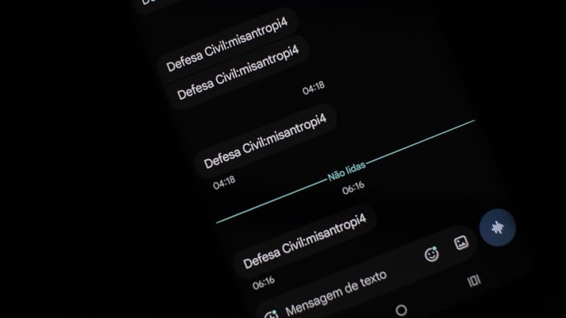 Une alarme s’est déclenchée sur les téléphones portables avec un message contenant le mot “misanthropie”: les autorités brésiliennes évoquent une “probable” cyberattaque après de fausses alertes envoyées au public