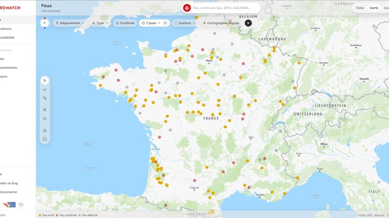 Elle est enfin “opérationnelle”: qu’est-ce que FireWatch, la plateforme de détection des feux de forêt?