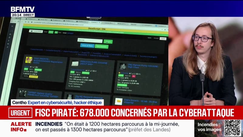 Plateforme des impôts piratée: 678.000 personnes concernées par la cyberattaque