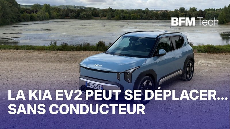 Votre voisin s’est garé trop près ? La Kia EV2 peut se déplacer sans conducteur