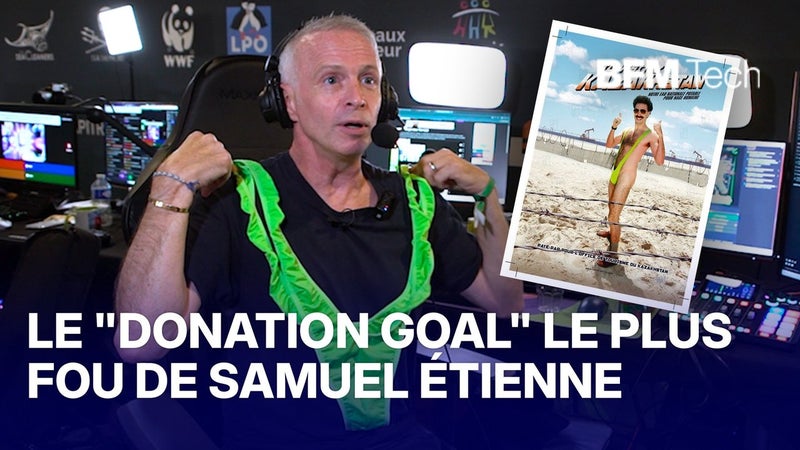 Le “donation goal” le plus fou de Samuel Étienne