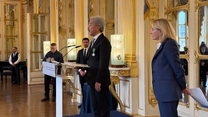 Le patron de Zelda fait chevalier par la France !