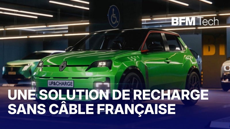 Recharger sa voiture électrique mais… sans câble !